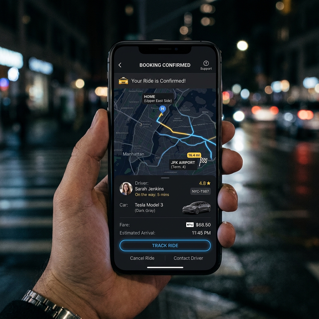 CabCo App Interface