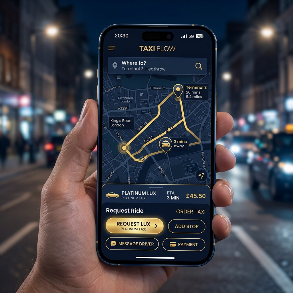 CabCo App Screen